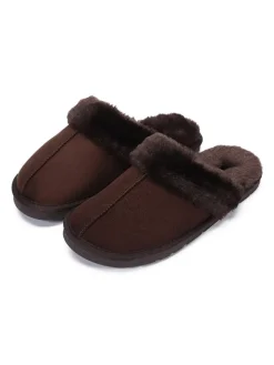 Pantoffels bruin
