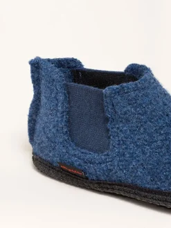 Pantoffels donkerblauw