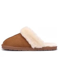 Pantoffels lichtbruin