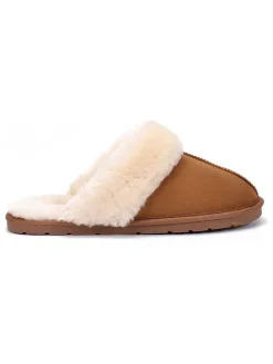 Pantoffels lichtbruin