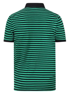 Poloshirt groen/zwart