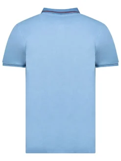 Poloshirt "Kadventureak" lichtblauw
