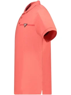 Poloshirt "Kelif" koraalrood