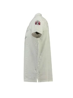 Poloshirt "Kobias" lichtgrijs