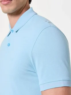 Poloshirt lichtblauw