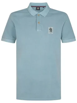 Poloshirt lichtblauw