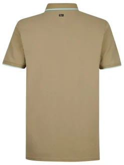 Poloshirt lichtbruin