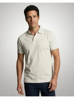 Poloshirt lichtgrijs