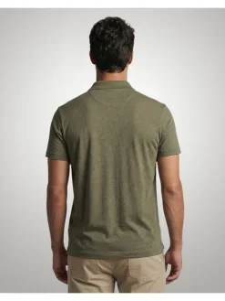 Poloshirt olijfgroen