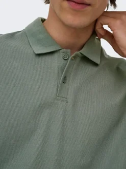 Poloshirt "Onsben" groen