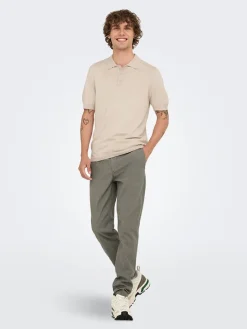 Poloshirt "Onswyler" beige