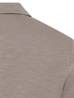 Poloshirt taupe