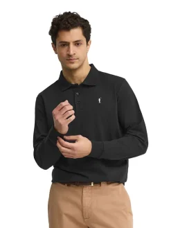 Poloshirt zwart
