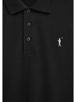 Poloshirt zwart