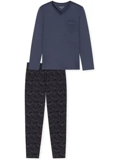 Pyjama donkerblauw