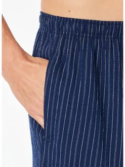 Pyjamashorts donkerblauw