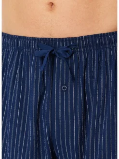 Pyjamashorts donkerblauw