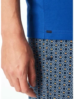 Pyjamatop blauw