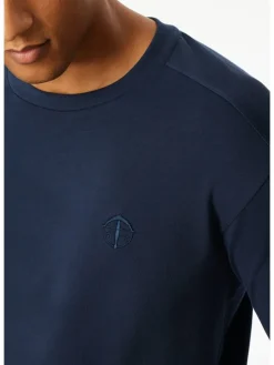 Pyjamatop donkerblauw