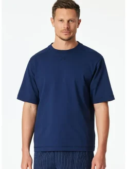 Pyjamatop donkerblauw