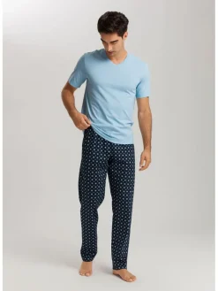 Pyjamatop lichtblauw
