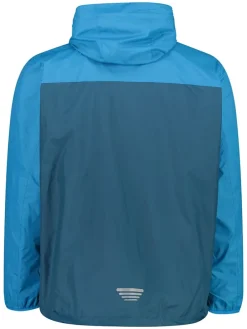 Regenjas blauw