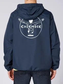 Regenjas donkerblauw