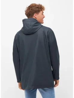 Regenjas donkerblauw