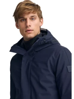 Regenmantel donkerblauw