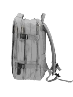 Reis-/businessrugzak grijs - (B)30 x (H)40 x (D)20 cm