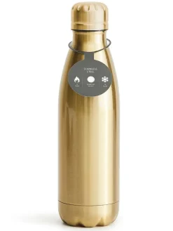 Roestvrijstalen drinkfles "Olle" goudkleurig - 500 ml