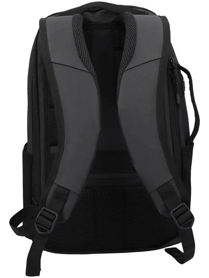Rugzak "Aeryn" zwart - (B)25 x (H)40 x (D)14 cm
