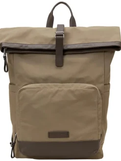 Rugzak beige - (B)43 x (H)59 x (D)18 cm