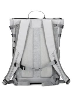 Rugzak wit/grijs - (B)37 x (H)45 x (D)13 cm