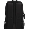 Rugzak zwart - (B)24 x (H)38 x (D)14 cm