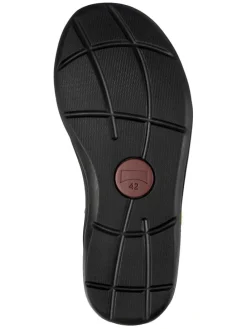 Sandalen geel/zwart
