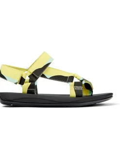 Sandalen geel/zwart