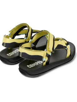 Sandalen geel/zwart