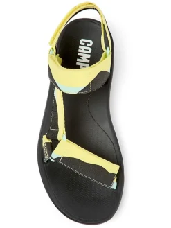 Sandalen geel/zwart