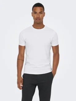 Shirt "Basic" wit