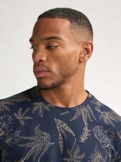 Shirt donkerblauw