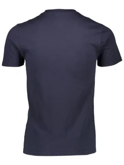 Shirt "Gradient Lines" donkerblauw