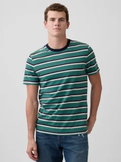 Shirt groen/zwart