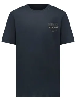 Shirt "Klive" donkerblauw
