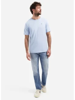 Shirt lichtblauw