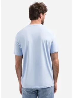 Shirt lichtblauw