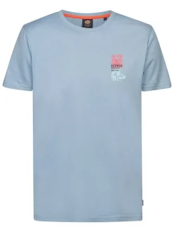 Shirt lichtblauw