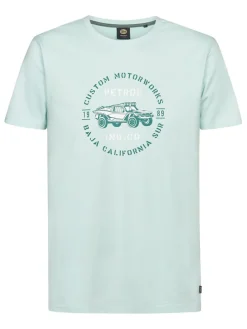 Shirt lichtblauw