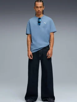 Shirt lichtblauw