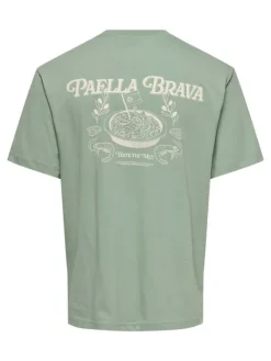 Shirt "Onschef" mintgroen